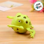 Brinquedo Cute Frog - Amarelo - 1 unidade - Magazine 25