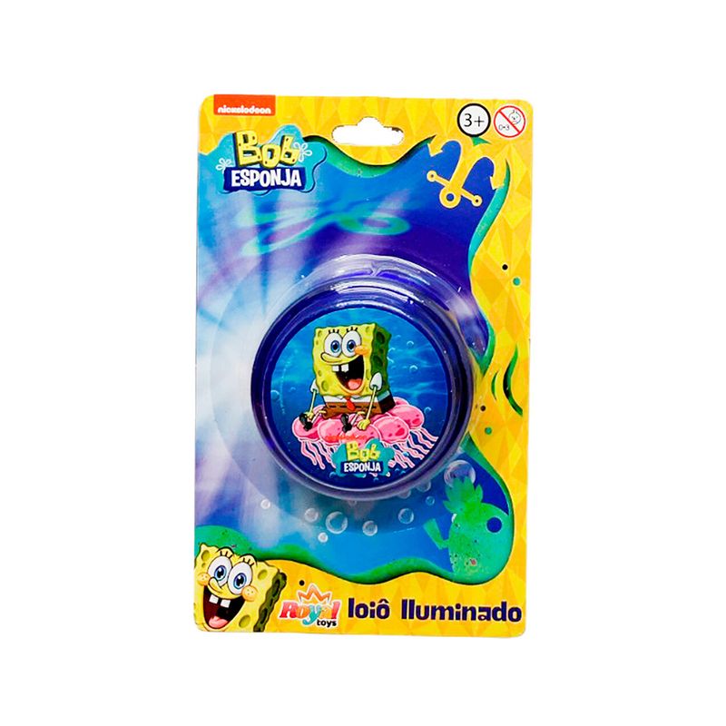 Iôiô para Lembrancinha Bob Esponja - Azul - 1 unidade - Magazine 25