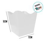 Cachepot de Papel - Verde Neon - 9x7cm - 10 unidades - Magazine 25