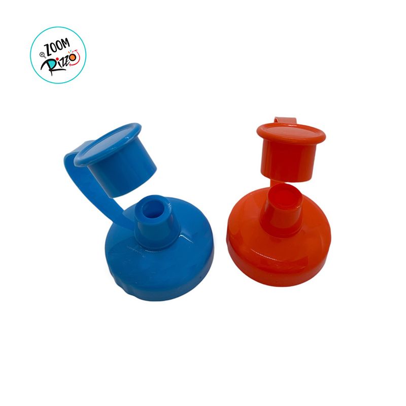 Garrafa Squeeze Bola Stitch Água de Coco - Laranja - 500ml - 1 unidade - Magazine 25