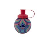 Garrafa Squeeze Bola Stitch Estrela - Rosa - 250ml - 1 unidade - Magazine 25