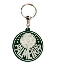 Chaveiro Emborrachado - Palmeiras - 5x5cm - 1 unidade - Magazine 25