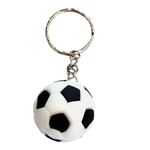 Chaveiro Emborrachado - Bola Futebol - 2,5cm - 1 unidade - Magazine 25