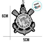 Chaveiro Emborrachado - Corinthians - 5x6cm - 1 unidade - Magazine 25