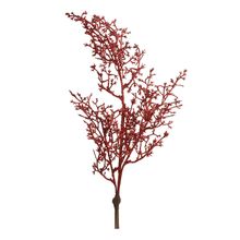 Galho Decorativo - Vermelho - 58cm - 1 unidade - Cromus - Magazine 25