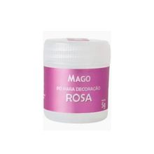 Pó para Decoração Rosa - 5g - 1 unidade - Mago - Magazine 25