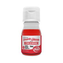 Corante liquido vermelho morango 10ml Mix