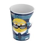 Copo de Plástico Minions Óculos Bravo - 320ml - 1 unidade - Plasútil - Magazine 25