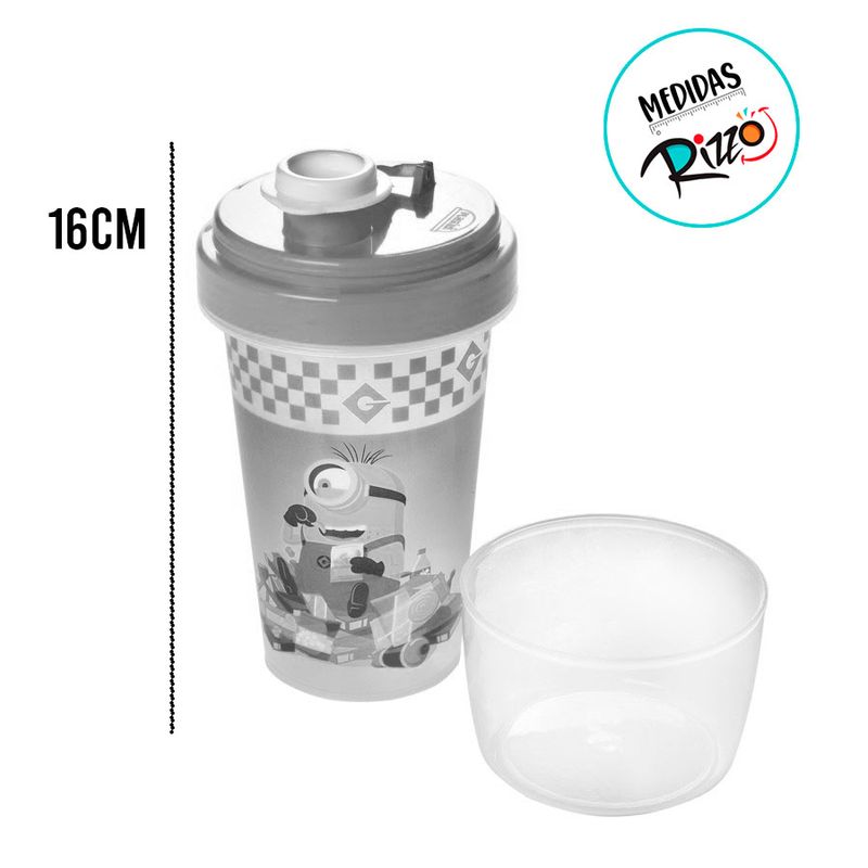 Mini Shakeira - Minions - 320ml - 1 unidade - Plasútil - Magazine 25