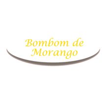 Adesivo "Bombom de Morango" - Ref.2274 - Hot Stamping - 100 unidades - Stickr - Magazine 25