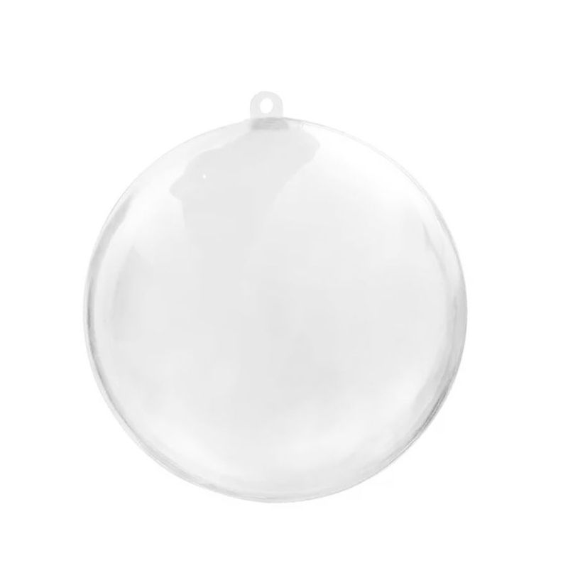 Bola de Acrílico Transparente - 15cm - 1 unidade - Magazine 25