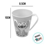 Caneca de Plástico Stitch Abraço - 360ml - 1 unidade - Plasútil - Magazine 25