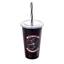 Copo com Tampa e Canudo - Star Wars Imperial - 500ml - 1 unidade - Plasútil - Magazine 25