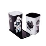 Porta Canetas Com Bandeja - Star Wars - 2 unidades - Plasútil - Magazine 25