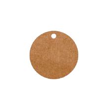 Tag Decorativa - Kraft Redonda  - 15 unidades - Stickr - Magazine 25