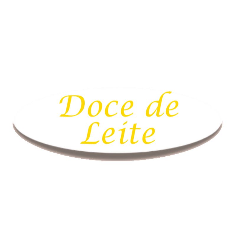 Adesivo "Doce de Leite" - Ref.2282 - Hot Stamping - 100 unidades - Stickr - Magazine 25