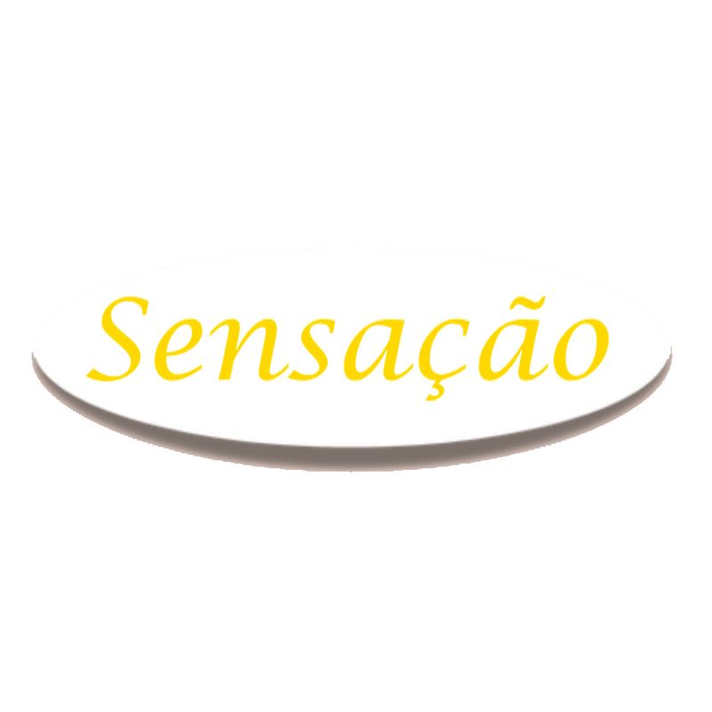 Adesivo "Sensação" - Ref.2291 - Hot Stamping - 100 unidades - Stickr - Magazine 25