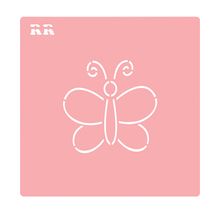 Stencil Aquarela Borboleta - Ref. 4118 - 7,5cm - 1 unidade - RR Cortadores - Magazine 25