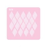 Stencil Biscoito Artistico 1 - Ref. 4121 - 12,5cm - 1 unidade - RR Cortadores - Magazine 25