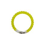 Pulseira Neon com LED - Amarelo - 1 unidade - Magazine 25