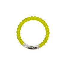 Pulseira Neon com LED - Amarelo - 1 unidade - Magazine 25