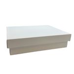 Caixa para Presente Premium Retangular - Branca - 22,7x17,2x6cm - 5 unidades - Assk - Magazine 25