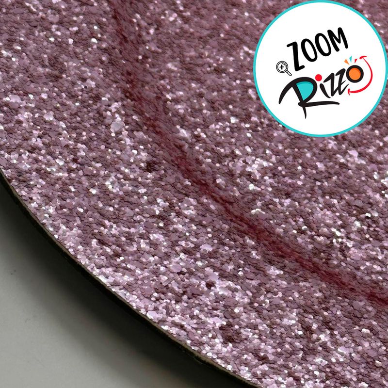 Sousplast Glitter Rosa - 33cm - 1 unidade - Cromus - Magazine 25