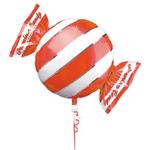 Balão de Festa Metalizado 18" 45cm - Candy Vermelho - 1 unidade - Cromus - magazine 25