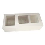 Caixa Gaveta 2 Cavidades - Branco - 5 unidades - Crystal - Magazine 25
