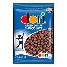 Amendoim Chocolate 500g - Dori Alimentos - Magazine 25