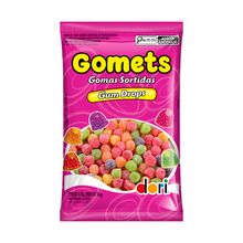 Bala de Goma Gomets Gomas Sortidas - 1kg - 1 unidade - Dori - Magazine 25