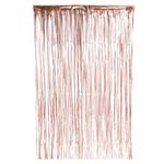 Cortina Decorativa Metalizada Cobre Fosca 1x2m - 1 unidade - Magazine 25
