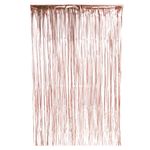 Cortina Decorativa Metalizada Cobre Fosca 1x2m - 1 unidade - Magazine 25