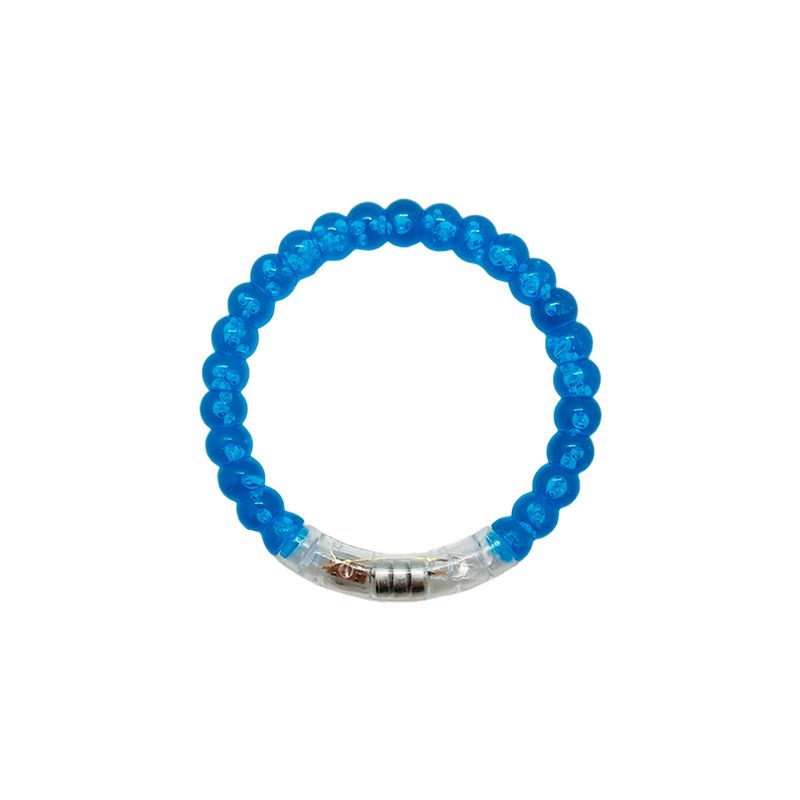 Pulseira Neon com LED - Azul - 1 unidade - Magazine 25