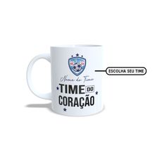 Caneca de Porcelana Personalizável c/ Nome - Time do Coração - 1 unidade - Magazine 25