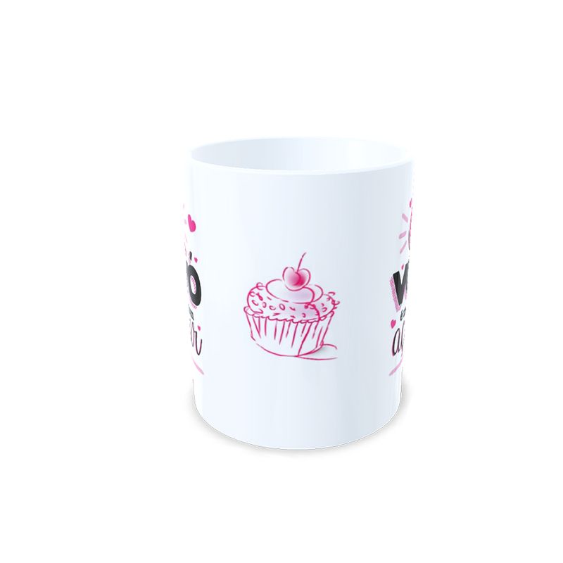 Caneca de Porcelana Vovó Doce - 1 unidade - Magazine 25