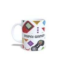 Caneca de Porcelana Personalizável c/ Nome - Pai Gamer - 1 unidade - Magazine 25