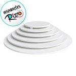 Base Para Bolo Cake Board em MDF - Branco - 35cm - 1 unidade - Magazine 25