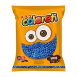 Pastilhas Confeitadas Sabor Chocolate Coloreti Azul - 500g - 1 unidade - Magazine 25