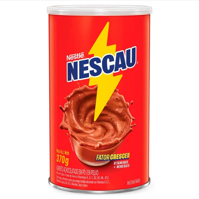 Achocolatado em Pó Nescau 370g - Nestlé