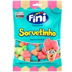 Bala de Gelatina Sorvetinho Sortido 80g - Fini