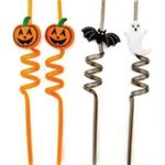 Canudo Divertido Halloween Cores Diversas H363 - 4 Un