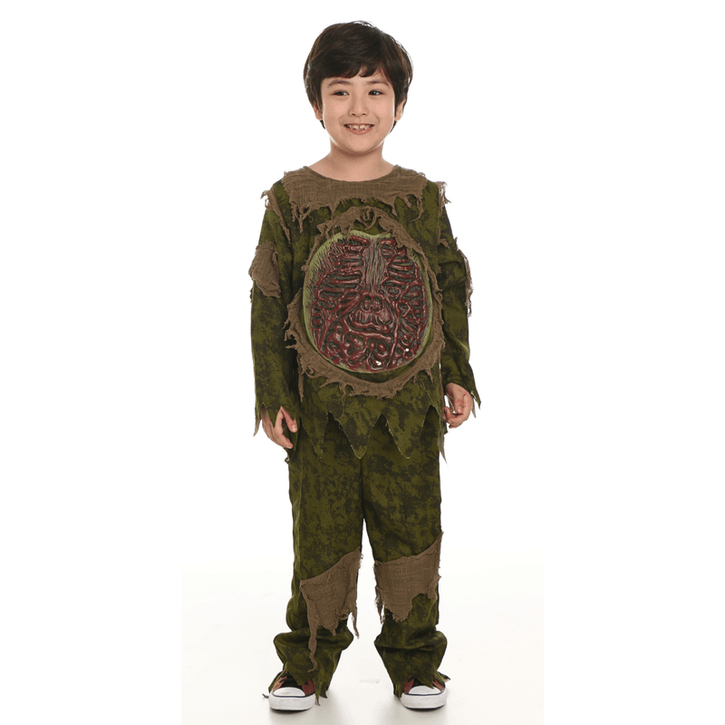 Fantasia Infantil Zumbi com Máscara Halloween

 M