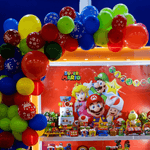 Balões Decorativos Super Mario 25 Unidades