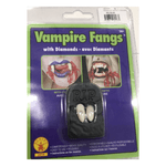 Presas De Vampiro C/ Diamante Halloween Para  Fantasia