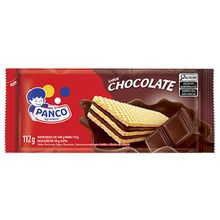 Biscoito Wafer Recheado Chocolate 112g - Panco