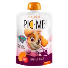 Purê de Frutas Pic Me Patrulha Canina Manga e Maçã 90g - Globalbev