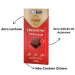 Tablete de Chocolate Chocolow 70% Cacau Diet 30g - Lowçúcar