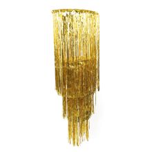 Lustre Metalizado Dourado 40x125cm - 1 Un