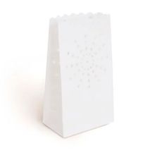 Luminaria de Papel para Jardim - 25,5x14,5x9cm - 8 unidades - Cromus - Magazine 25